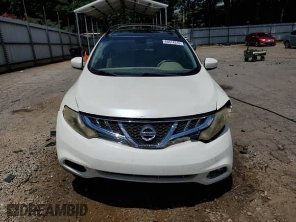 2012 Nissan Murano S with VIN JN8AZ1MUXCW102814, listed as a Copart auction lot 66614245 with 168,948 mi miles and Salvage title. Bid and sale history available at DreamBid. Image 5.