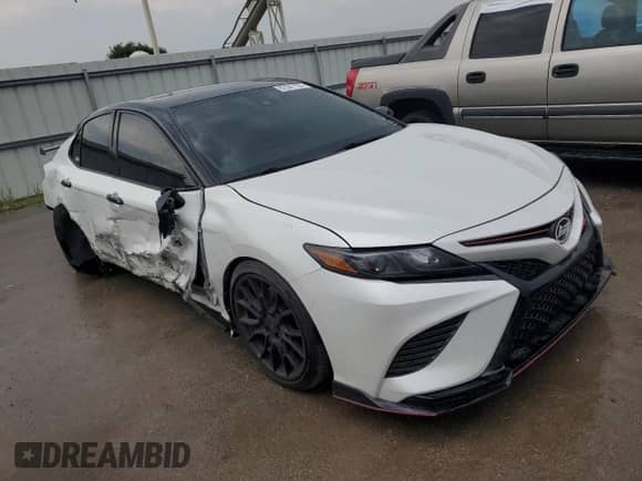 2023 Toyota Camry TRD with VIN 4T1KZ1AK8PU081039, listed as a Copart auction lot 67947105 with 16,782 mi miles and Salvage title. Bid and sale history available at DreamBid. Image 4.