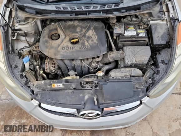 2013 Hyundai Elantra GLS z VIN 5NPDH4AE4DH189918, wystawiony jako Copart lot #70468175 z przebiegiem 198 570 mil mil oraz Szkoda całkowita • Salvage title. Historia ofert i sprzedaży dostępna na DreamBid. Obrazek 11.