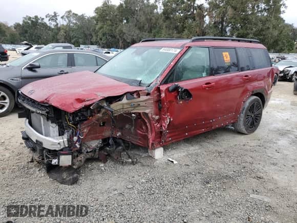 2024 Hyundai Santa Fe Calligraphy with VIN 5NMP54G12RH009169, listed as a Copart auction lot 84000174 with 8,520 mi miles and Non repairable. Bid and sale history available at DreamBid. Image 1.