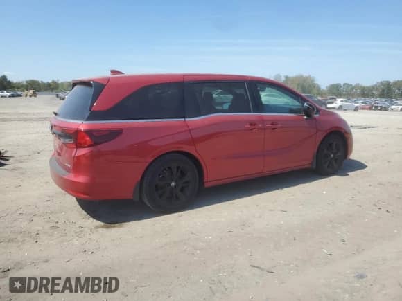 2023 Honda Odyssey Sport z VIN 5FNRL6H74PB025286, wystawiony jako Copart lot #81303625 z przebiegiem 24 793 mil mil oraz Szkoda całkowita • Salvage title. Historia ofert i sprzedaży dostępna na DreamBid. Obrazek 3.