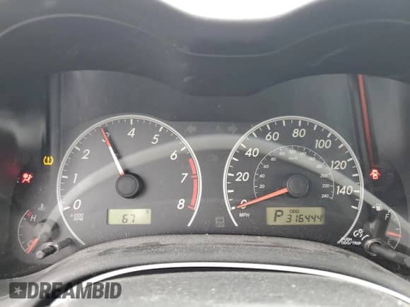 2011 Toyota Corolla L z VIN JTDBU4EE8B9147030, wystawiony jako Copart lot #80507985 z przebiegiem 316 444 mil mil oraz Szkoda całkowita • Salvage title. Historia ofert i sprzedaży dostępna na DreamBid. Obrazek 9.