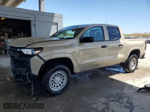 2023 Chevrolet Colorado 2WD Work Truck z VIN 1GCGSBECXP1176338, wystawiony jako Copart lot #68931555 z przebiegiem 36 851 mil mil oraz Czysty tytuł • Clean title. Historia ofert i sprzedaży dostępna na DreamBid. Obrazek 1.