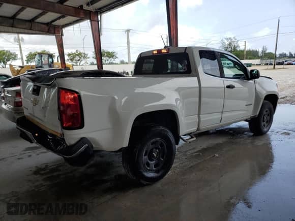 2018 Chevrolet Colorado 2WD Work Truck with VIN 1GCHSBEA7J1191759, listed as a Copart auction lot 61990805 with 123,334 mi miles and Salvage title. Bid and sale history available at DreamBid. Image 3.