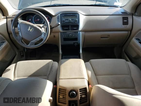 2007 Honda Pilot EX с VIN 2HKYF184X7H512408, выставлен на аукционе Copart как лот 84556265 с пробегом 267 522 миль миль и Списание • Salvage title. История ставок и продаж доступна на DreamBid. Изображение 8.