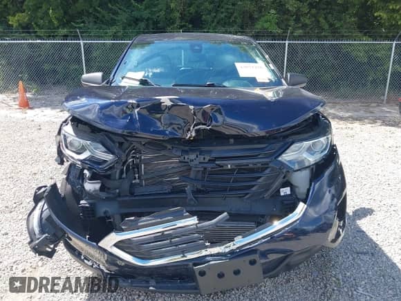 2020 Chevrolet Equinox LS with VIN 3GNAXSEV1LS569427, listed as a IAAI auction lot 43071250 with 60,933 mi miles and . Bid and sale history available at DreamBid. Image 13.