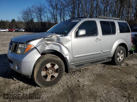 2007 Nissan Pathfinder S z VIN 5N1AR18W47C643383, wystawiony jako Copart lot #80930043 z przebiegiem 176 272 mil mil oraz Szkoda całkowita • Salvage title. Historia ofert i sprzedaży dostępna na DreamBid. Obrazek 1.