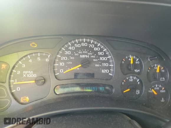 2005 Chevrolet Silverado 1500 Work Truck with VIN 2GCEK19V151290295, listed as a Copart auction lot 80341065 with 193,191 mi miles and Salvage title. Bid and sale history available at DreamBid. Image 9.