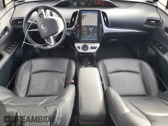 2018 Toyota Prius Plus with VIN JTDKARFP7J3086213, listed as a Copart auction lot 90825275 with 153,168 mi miles and Salvage title. Bid and sale history available at DreamBid. Image 8.