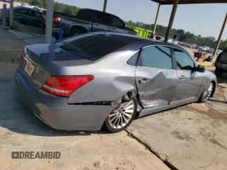 2014 Hyundai Equus Ultimate с VIN KMHGH4JH8EU089508, выставлен на аукционе Copart как лот 72445734 с пробегом 84 821 миль миль и Списание • Salvage title. История ставок и продаж доступна на DreamBid. Изображение 3.