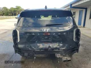 2024 Hyundai Palisade Limited z VIN KM8R54GE7RU681972, wystawiony jako Copart lot #86835595 z przebiegiem 45 573 mil mil oraz Czysty tytuł • Clean title. Historia ofert i sprzedaży dostępna na DreamBid. Obrazek 6.