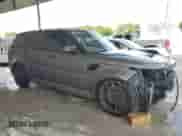 2020 Land Rover Range Rover Sport SVR with VIN SALWZ2RE1LA876447, listed as a Copart auction lot 60597525 with 75,967 mi miles and Salvage title. Bid and sale history available at DreamBid. Image 4.