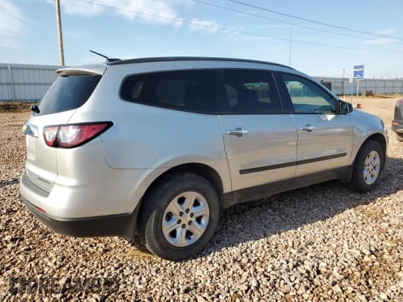 2016 Chevrolet Traverse LS z VIN 1GNKVFED1GJ310663, wystawiony jako Copart lot #68890295 z przebiegiem 87 884 mil mil oraz Szkoda całkowita • Salvage title. Historia ofert i sprzedaży dostępna na DreamBid. Obrazek 3.