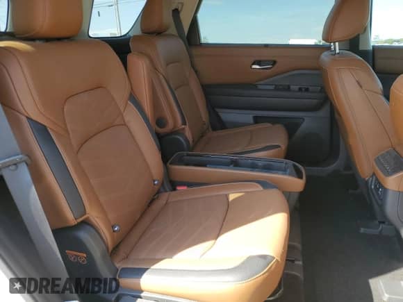 2023 Nissan Pathfinder Platinum with VIN 5N1DR3DK7PC217375, listed as a Copart auction lot 85907945 with 16,561 mi miles and Salvage title. Bid and sale history available at DreamBid. Image 11.