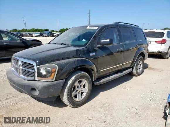 2004 Dodge Durango Limited with VIN 1D4HD58D04F107695, listed as a Copart auction lot 67062675 with 200,168 mi miles and Salvage title. Bid and sale history available at DreamBid. Image 1.