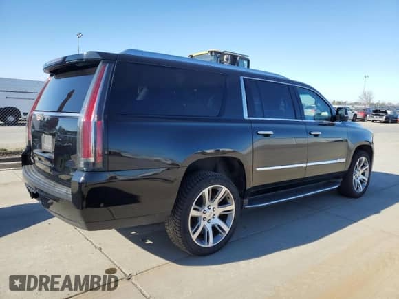 2017 Cadillac Escalade ESV z VIN 1GYS3GKJ4HR317277, wystawiony jako Copart lot #89153825 z przebiegiem 121 130 mil mil oraz Czysty tytuł • Clean title. Historia ofert i sprzedaży dostępna na DreamBid. Obrazek 3.