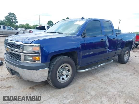 2014 Chevrolet Silverado 1500 Work Truck z VIN 1GCRCPEH0EZ291981, wystawiony jako IAAI lot #42507583 z przebiegiem 218 550 mil mil oraz . Historia ofert i sprzedaży dostępna na DreamBid. Obrazek 2.