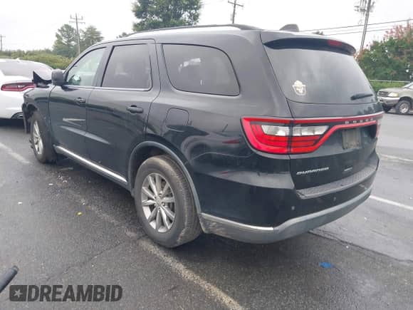 2017 Dodge Durango SXT with VIN 1C4RDHAG8HC636486, listed as a IAAI auction lot 42941174 with 115,336 mi miles and . Bid and sale history available at DreamBid. Image 3.