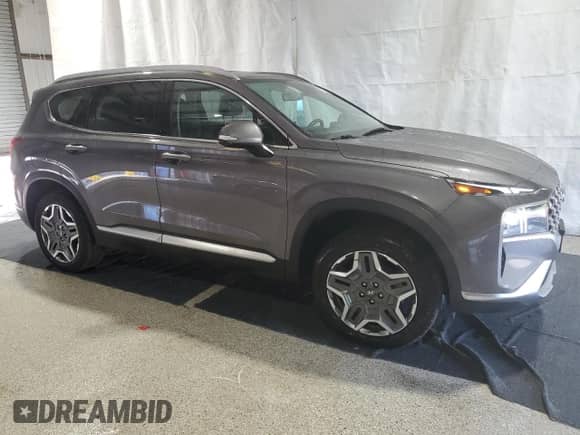 2023 Hyundai Santa Fe Limited with VIN KM8S7DA24PU099898, listed as a Copart auction lot 66803085 with 24,488 mi miles and Salvage title. Bid and sale history available at DreamBid. Image 4.