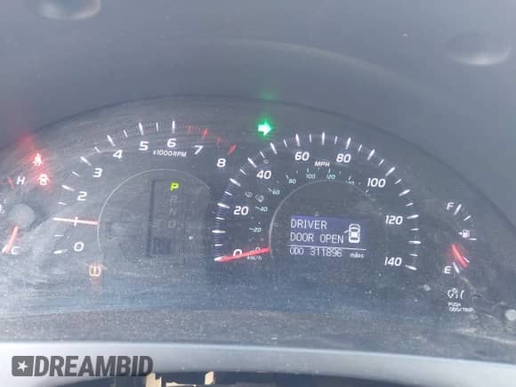 2011 Toyota Camry LE z VIN 4T4BF3EKXBR199400, wystawiony jako IAAI lot #43177854 z przebiegiem 311 896 mil mil oraz . Historia ofert i sprzedaży dostępna na DreamBid. Obrazek 7.