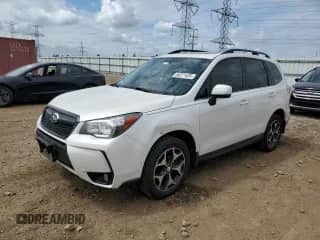 2014 Subaru Forester XT Premium with VIN JF2SJGDCXEH426906, listed as a Copart auction lot 66371635 with 113,307 mi miles and Salvage title. Bid and sale history available at DreamBid. Image 1.