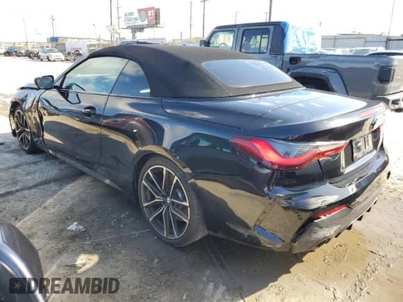 2023 BMW 4 Series 430i z VIN WBA23AT02PCL61138, wystawiony jako Copart lot #45606085 z przebiegiem 18 698 mil mil oraz Szkoda całkowita • Salvage title. Historia ofert i sprzedaży dostępna na DreamBid. Obrazek 2.