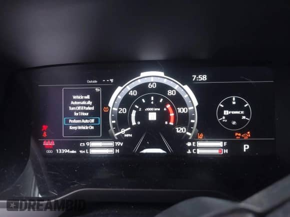 2024 Toyota Tundra Limited z VIN 5TFJA5DB2RX216804, wystawiony jako IAAI lot #42913960 z przebiegiem 13 394 mil mil oraz . Historia ofert i sprzedaży dostępna na DreamBid. Obrazek 7.