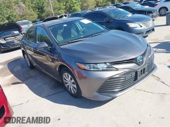 2019 Toyota Camry Hybrid LE с VIN 4T1B31HK9KU510852, выставлен на аукционе IAAI как лот 43390080 с пробегом 182 972 миль миль и . История ставок и продаж доступна на DreamBid. Изображение 1.