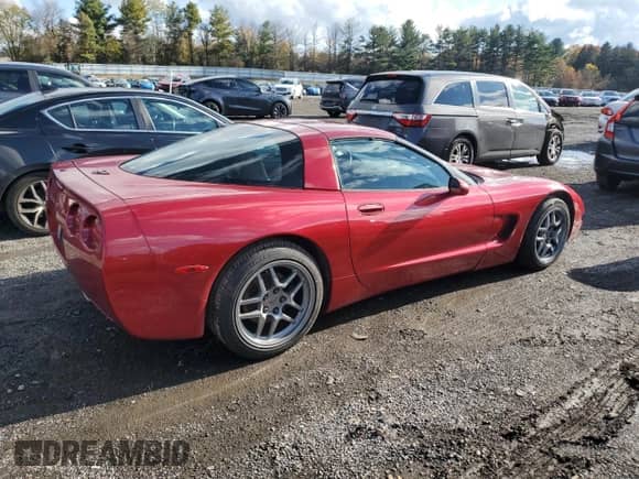 2000 Chevrolet Corvette with VIN 1G1YY22G7Y5112710, listed as a Copart auction lot 90808555 with 189,210 mi miles and Clean title. Bid and sale history available at DreamBid. Image 3.