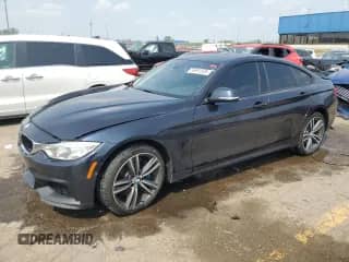 2016 BMW 4 Series 435i xDrive with VIN WBA4B3C58GG528761, listed as a Copart auction lot 59501535 with 103,219 mi miles and Clean title. Bid and sale history available at DreamBid. Image 1.