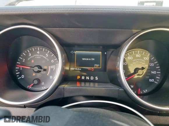 2018 Ford Mustang EcoBoost with VIN 1FA6P8TH7J5185597, listed as a Copart auction lot 67118245 with 69,710 mi miles and Salvage title. Bid and sale history available at DreamBid. Image 9.