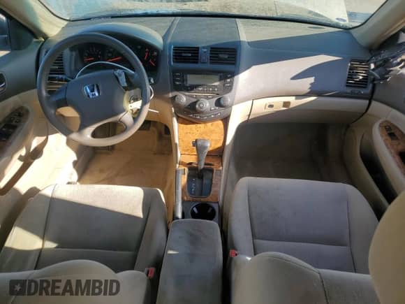 2005 Honda Accord LX с VIN 1HGCM56475A106327, выставлен на аукционе Copart как лот 80926825 с пробегом 187 098 миль миль и Списание • Salvage title. История ставок и продаж доступна на DreamBid. Изображение 8.