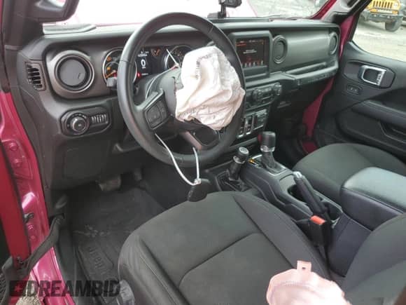 2022 Jeep Wrangler Willys z VIN 1C4GJXAN3NW145634, wystawiony jako Copart lot #78848494 z przebiegiem 27 423 mil mil oraz Nie do naprawy • Non repairable. Historia ofert i sprzedaży dostępna na DreamBid. Obrazek 8.