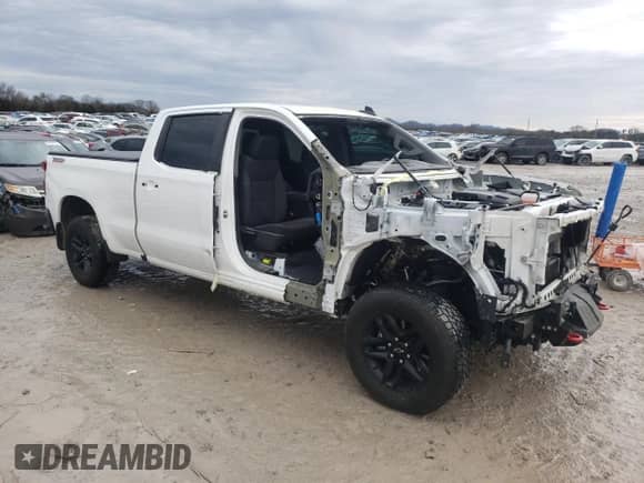 2022 Chevrolet Silverado 1500 с VIN 1GCUYFETXNZ123629, выставлен на аукционе Copart как лот 43431105 с пробегом 68 040 миль миль и Списание • Salvage title. История ставок и продаж доступна на DreamBid. Изображение 4.