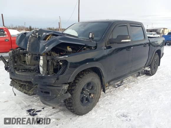 2022 Ram 1500 Rebel z VIN 1C6SRFLM8NN168938, wystawiony jako Copart lot #78902304 z przebiegiem 50 546 mil mil oraz Nie do naprawy • Non repairable. Historia ofert i sprzedaży dostępna na DreamBid. Obrazek 1.