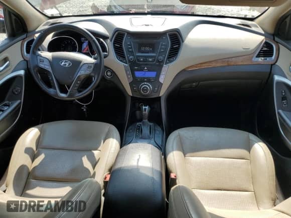 2016 Hyundai Santa Fe with VIN 5XYZUDLB9GG309180, listed as a Copart auction lot 59968775 with 121,373 mi miles and Clean title. Bid and sale history available at DreamBid. Image 8.