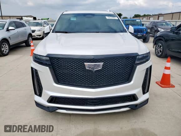 2023 Cadillac Escalade ESV AWD V-Series с VIN 1GYS4SK93PR463898, выставлен на аукционе Copart как лот 70753825 с пробегом 22 121 миль миль и На запчасти • Non repairable. История ставок и продаж доступна на DreamBid. Изображение 5.