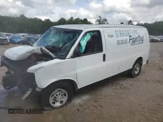 2016 Chevrolet Express Cargo с VIN 1GCWGAFF1G1318205, выставлен на аукционе Copart как лот 59758985 с пробегом 147 495 миль миль и Списание • Salvage title. История ставок и продаж доступна на DreamBid. Изображение 1.