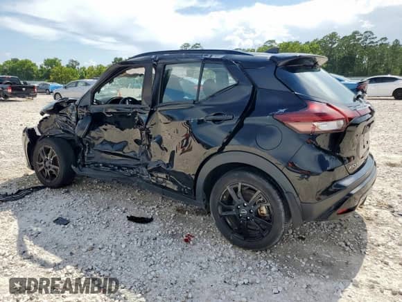 2023 Nissan Kicks SR with VIN 3N1CP5DVXPL535932, listed as a Copart auction lot 61855425 with 41,088 mi miles and Non repairable. Bid and sale history available at DreamBid. Image 2.