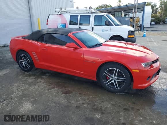 2015 Chevrolet Camaro LT z VIN 2G1FD3D31F9280961, wystawiony jako Copart lot #71966535 z przebiegiem 81 517 mil mil oraz Czysty tytuł • Clean title. Historia ofert i sprzedaży dostępna na DreamBid. Obrazek 4.