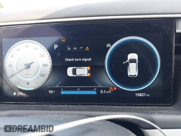 2024 Hyundai Tucson SEL with VIN 5NMJFCDE9RH331165, listed as a IAAI auction lot 42953944 with 15,821 mi miles and . Bid and sale history available at DreamBid. Image 7.