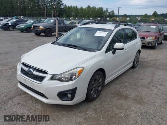 2014 Subaru Impreza Special Sports Premium with VIN JF1GPAL67E8322648, listed as a IAAI auction lot 43001152 with 166,874 mi miles and . Bid and sale history available at DreamBid. Image 2.