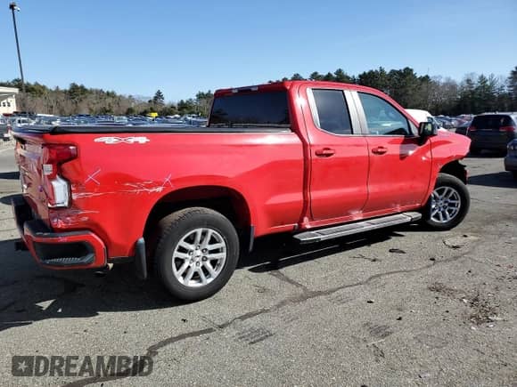 2019 Chevrolet Silverado 1500 with VIN 1GCVYEED3KZ205351, listed as a Copart auction lot 49138435 with 129,008 mi miles and Salvage title. Bid and sale history available at DreamBid. Image 3.