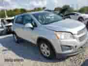 2016 Chevrolet Trax LS with VIN KL7CJKSB2GB665224, listed as a Copart auction lot 80889545 with 185,842 mi miles and Salvage title. Bid and sale history available at DreamBid. Image 4.