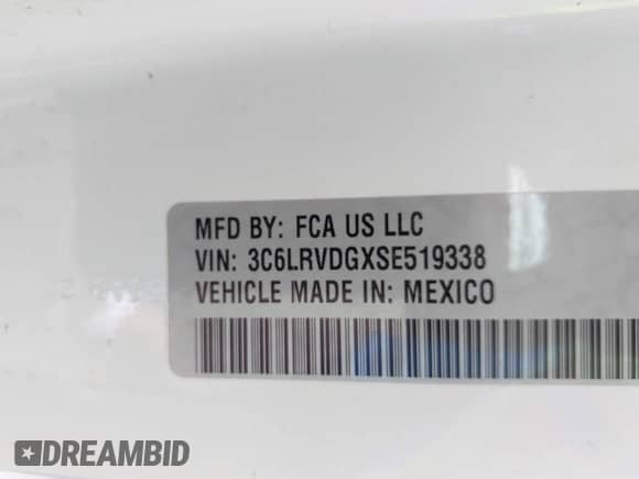 2025 Ram ProMaster Cargo Tradesman с VIN 3C6LRVDGXSE519338, выставлен на аукционе IAAI как лот 43160471 с пробегом 13 477 миль миль и . История ставок и продаж доступна на DreamBid. Изображение 9.