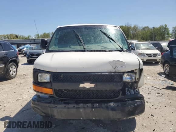2013 Chevrolet Express Cargo with VIN 1GCWGGBA4D1177767, listed as a Copart auction lot 55887215 with 116,485 mi miles and Clean title. Bid and sale history available at DreamBid. Image 5.