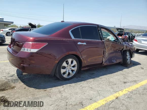 2009 Honda Accord EX-L with VIN 1HGCP36869A010547, listed as a Copart auction lot 68557885 with 146,029 mi miles and Salvage title. Bid and sale history available at DreamBid. Image 3.