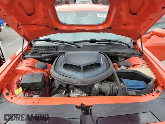 2016 Dodge Challenger 392 Hemi Scat Pack Shaker с VIN 2C3CDZFJXGH351790, выставлен на аукционе Copart как лот 60752105 с пробегом 69 129 миль миль и Списание • Salvage title. История ставок и продаж доступна на DreamBid. Изображение 11.