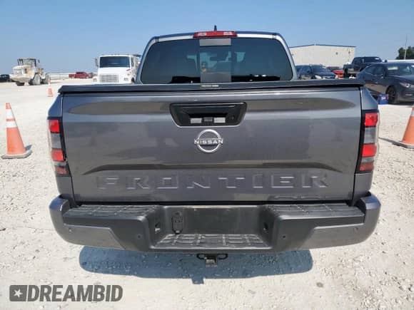 2025 Nissan Frontier Pro-X with VIN 1N6ED1EJ4SN603926, listed as a Copart auction lot 71873955 with 6,842 mi miles and Salvage title. Bid and sale history available at DreamBid. Image 6.