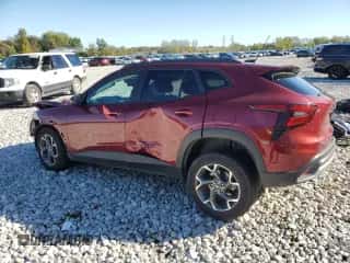 2024 Chevrolet Trax LT with VIN KL77LHE27RC221232, listed as a Copart auction lot 86149665 with 15,939 mi miles and Clean title. Bid and sale history available at DreamBid. Image 2.